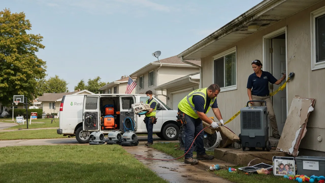 Water Damage Restoration in Purchase, NY near me